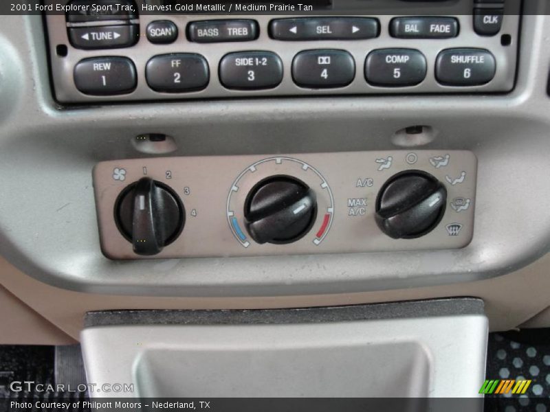 Harvest Gold Metallic / Medium Prairie Tan 2001 Ford Explorer Sport Trac