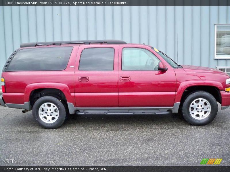 Sport Red Metallic / Tan/Neutral 2006 Chevrolet Suburban LS 1500 4x4