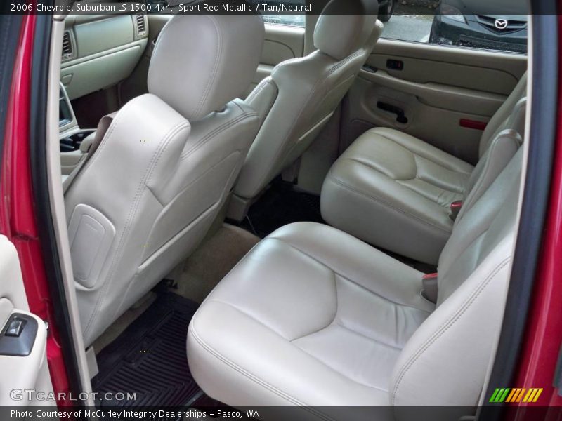 Sport Red Metallic / Tan/Neutral 2006 Chevrolet Suburban LS 1500 4x4