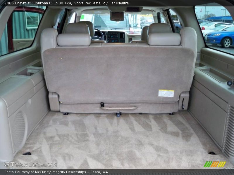 Sport Red Metallic / Tan/Neutral 2006 Chevrolet Suburban LS 1500 4x4