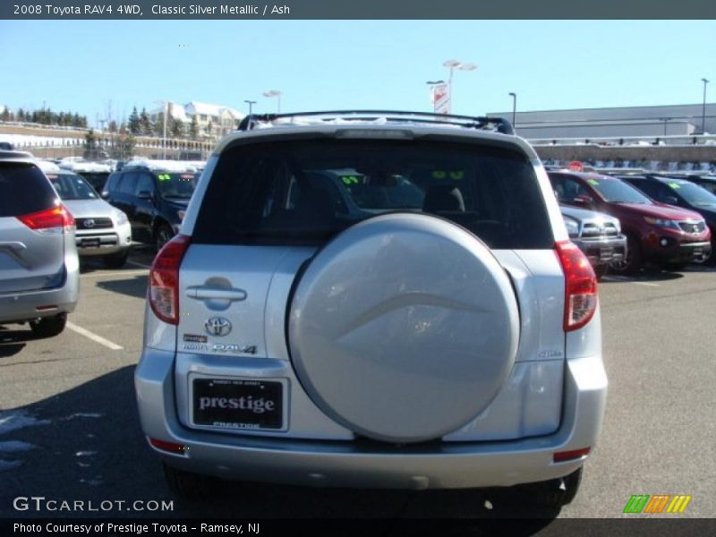 Classic Silver Metallic / Ash 2008 Toyota RAV4 4WD