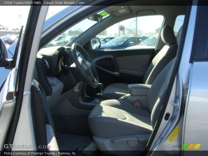 Classic Silver Metallic / Ash 2008 Toyota RAV4 4WD