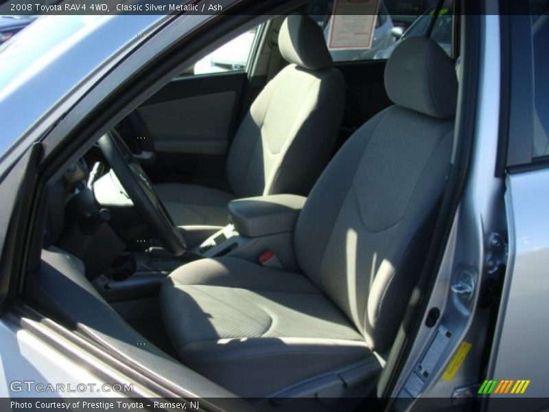Classic Silver Metallic / Ash 2008 Toyota RAV4 4WD