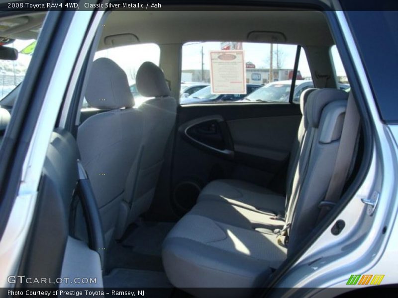 Classic Silver Metallic / Ash 2008 Toyota RAV4 4WD