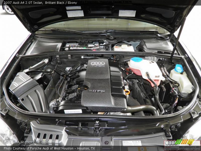 Brilliant Black / Ebony 2007 Audi A4 2.0T Sedan