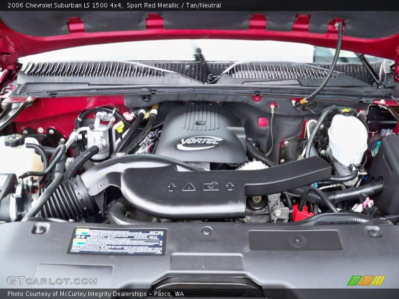 Sport Red Metallic / Tan/Neutral 2006 Chevrolet Suburban LS 1500 4x4