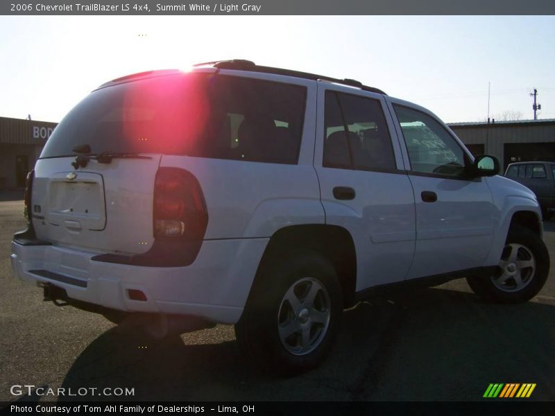 Summit White / Light Gray 2006 Chevrolet TrailBlazer LS 4x4