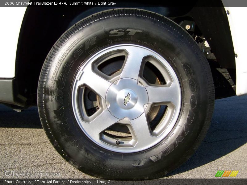 Summit White / Light Gray 2006 Chevrolet TrailBlazer LS 4x4
