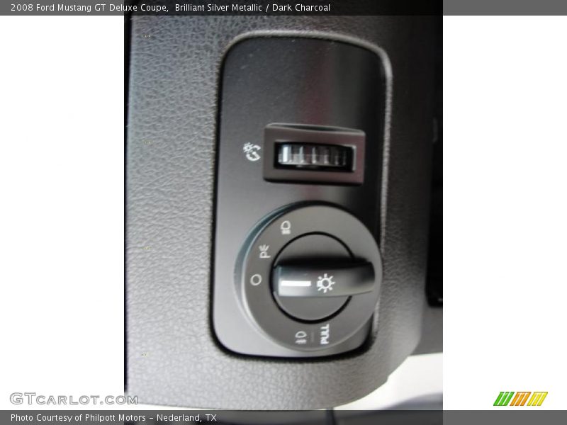Controls of 2008 Mustang GT Deluxe Coupe