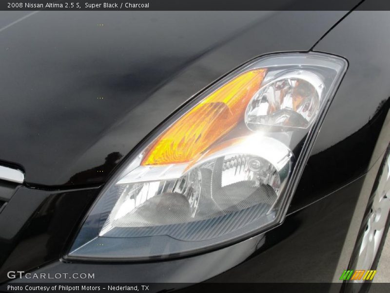 Super Black / Charcoal 2008 Nissan Altima 2.5 S