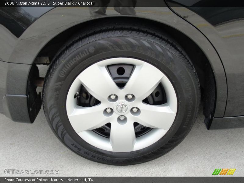 Super Black / Charcoal 2008 Nissan Altima 2.5 S