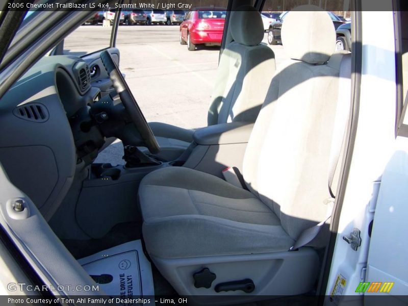 Summit White / Light Gray 2006 Chevrolet TrailBlazer LS 4x4