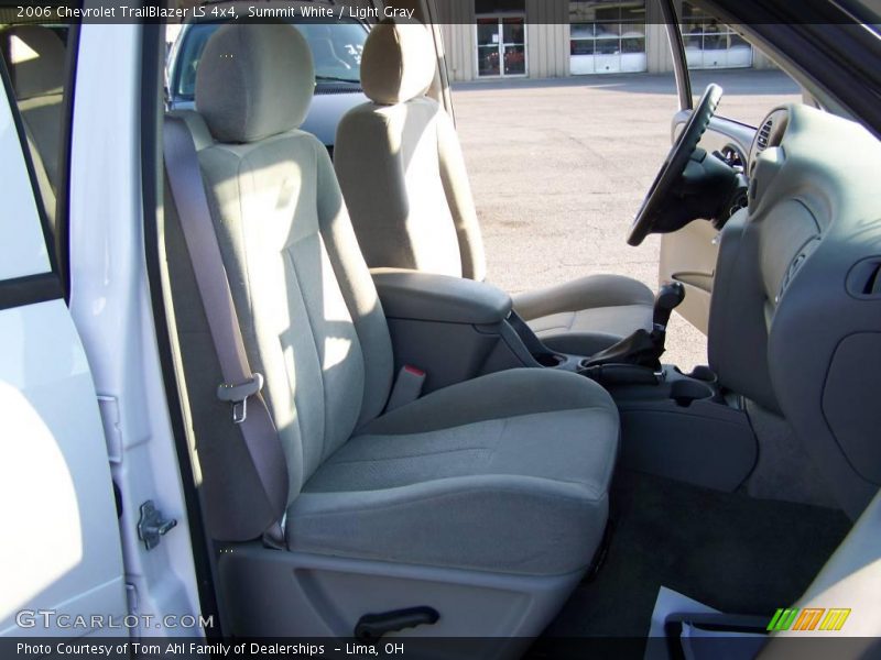 Summit White / Light Gray 2006 Chevrolet TrailBlazer LS 4x4