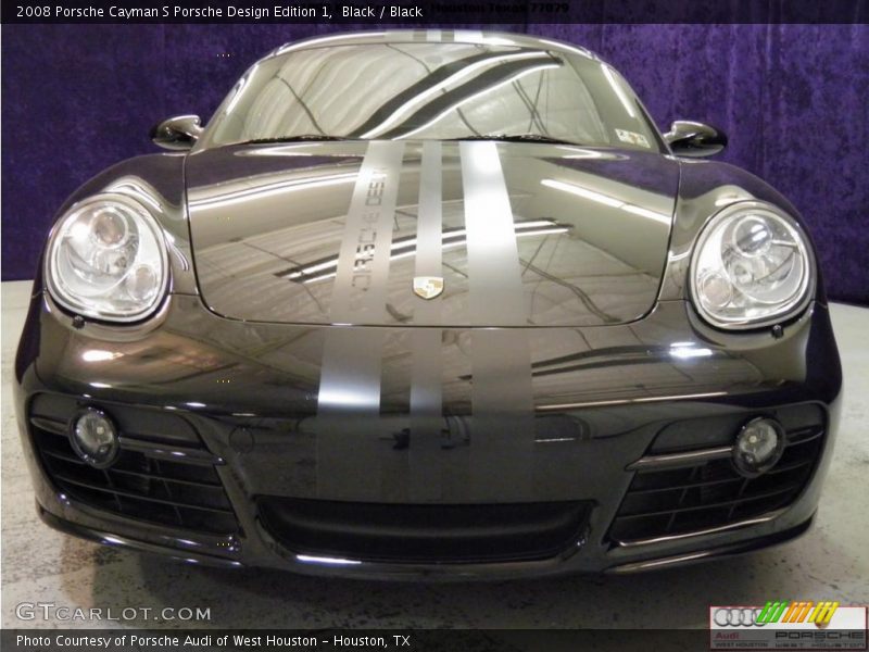 Black / Black 2008 Porsche Cayman S Porsche Design Edition 1