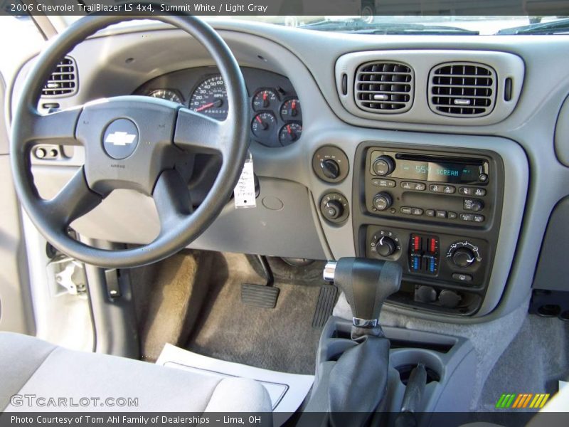 Summit White / Light Gray 2006 Chevrolet TrailBlazer LS 4x4