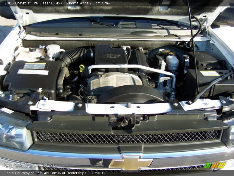 Summit White / Light Gray 2006 Chevrolet TrailBlazer LS 4x4