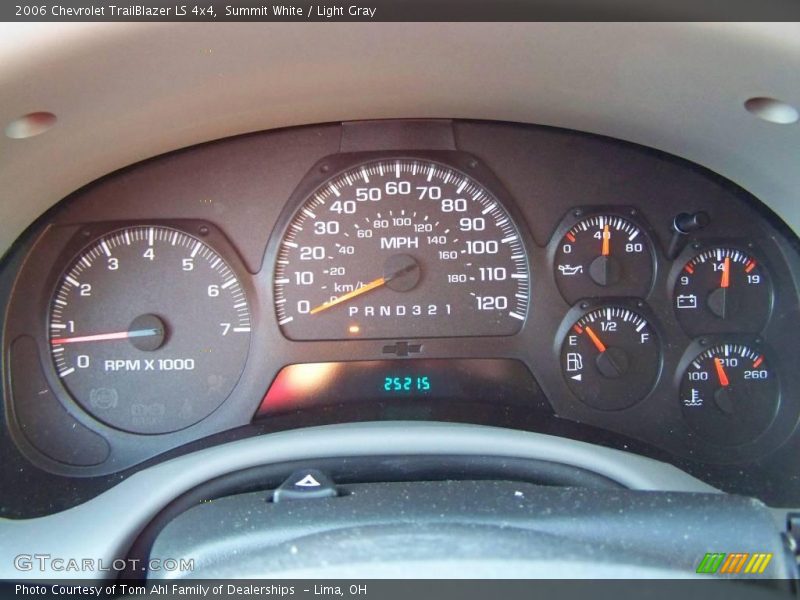 Summit White / Light Gray 2006 Chevrolet TrailBlazer LS 4x4