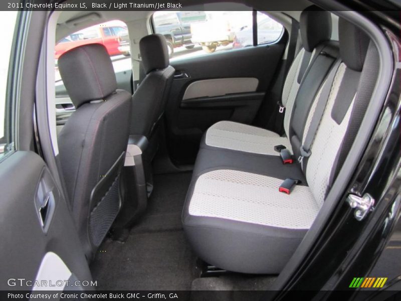 Black / Light Titanium/Jet Black 2011 Chevrolet Equinox LS