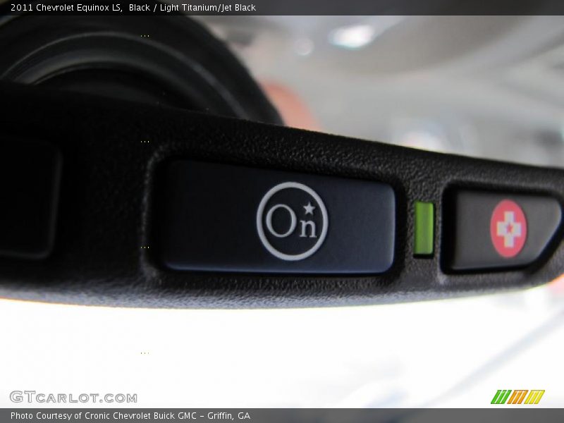 Black / Light Titanium/Jet Black 2011 Chevrolet Equinox LS