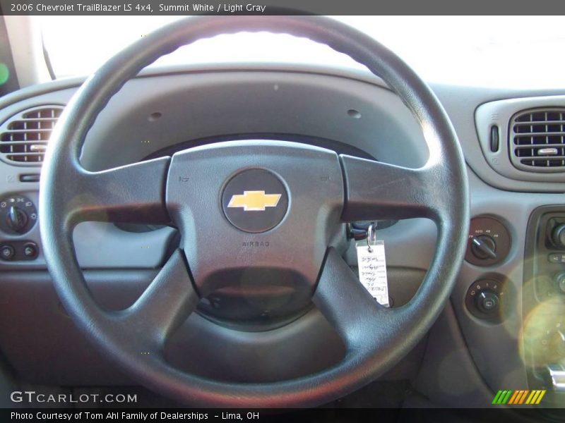 Summit White / Light Gray 2006 Chevrolet TrailBlazer LS 4x4