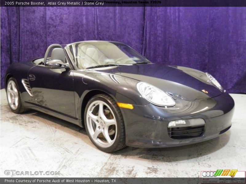 Atlas Grey Metallic / Stone Grey 2005 Porsche Boxster
