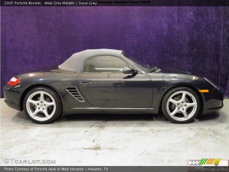 Atlas Grey Metallic / Stone Grey 2005 Porsche Boxster