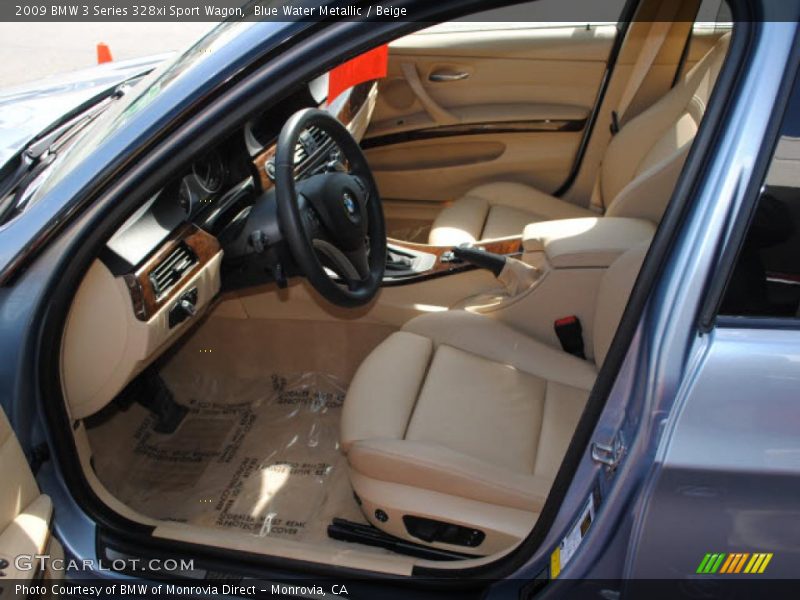  2009 3 Series 328xi Sport Wagon Beige Interior