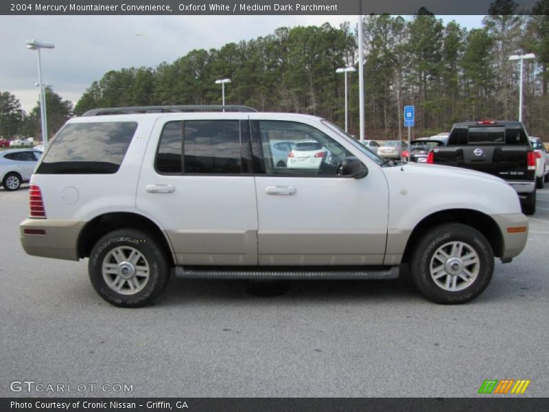 Oxford White / Medium Dark Parchment 2004 Mercury Mountaineer Convenience