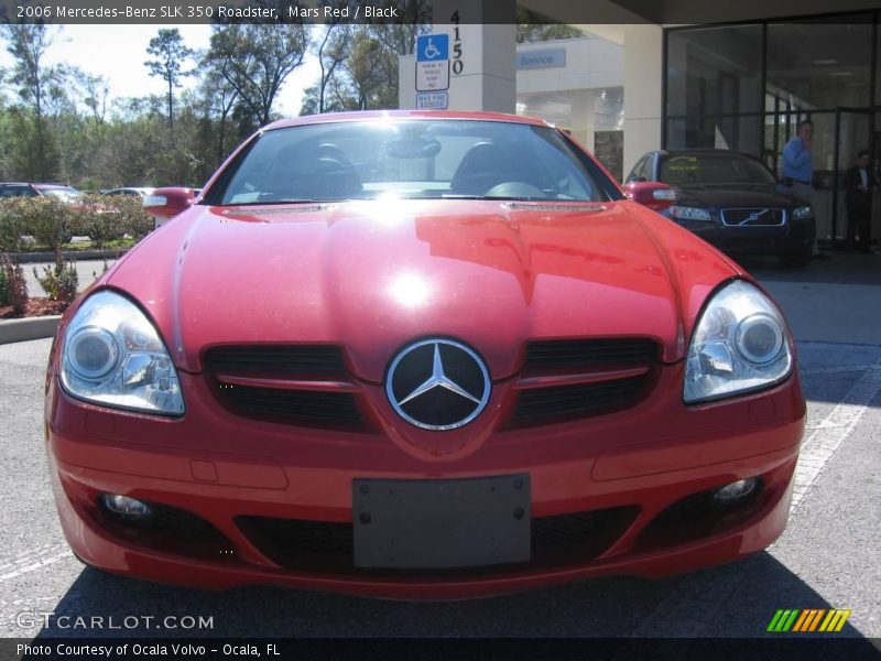 Mars Red / Black 2006 Mercedes-Benz SLK 350 Roadster