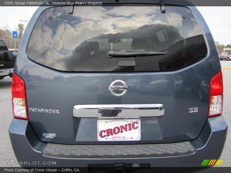 Silverton Blue Pearl / Graphite 2005 Nissan Pathfinder SE