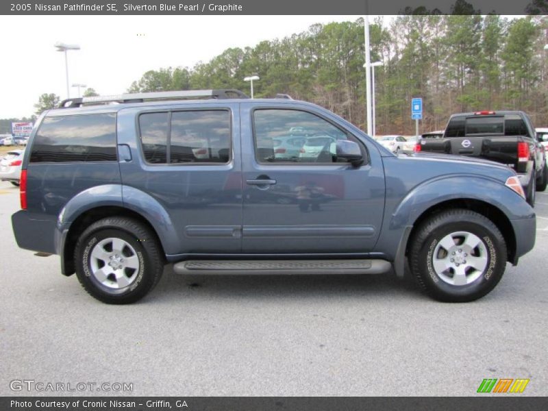 Silverton Blue Pearl / Graphite 2005 Nissan Pathfinder SE