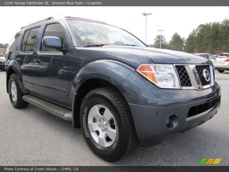 Silverton Blue Pearl / Graphite 2005 Nissan Pathfinder SE