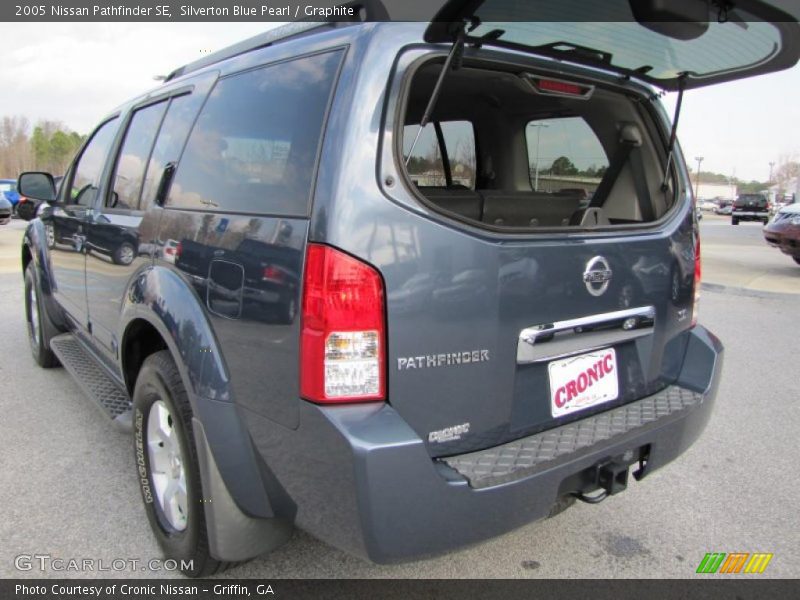 Silverton Blue Pearl / Graphite 2005 Nissan Pathfinder SE