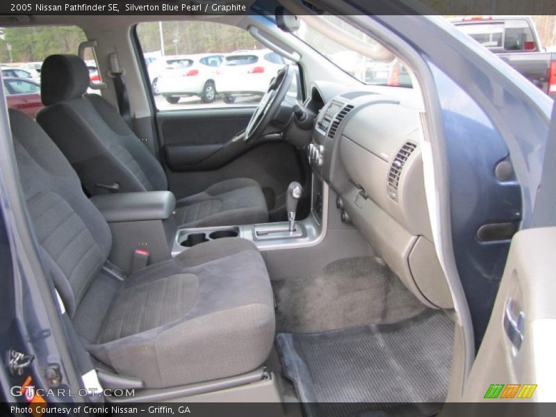 Silverton Blue Pearl / Graphite 2005 Nissan Pathfinder SE