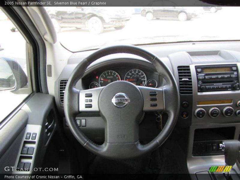 Silverton Blue Pearl / Graphite 2005 Nissan Pathfinder SE