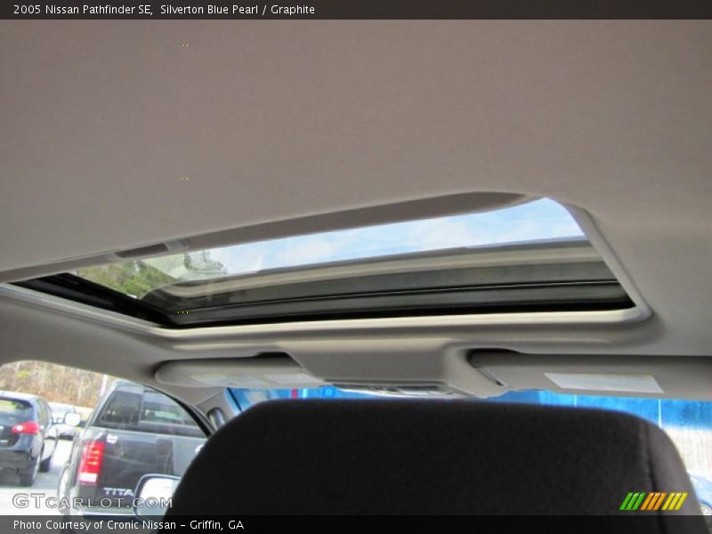 Silverton Blue Pearl / Graphite 2005 Nissan Pathfinder SE