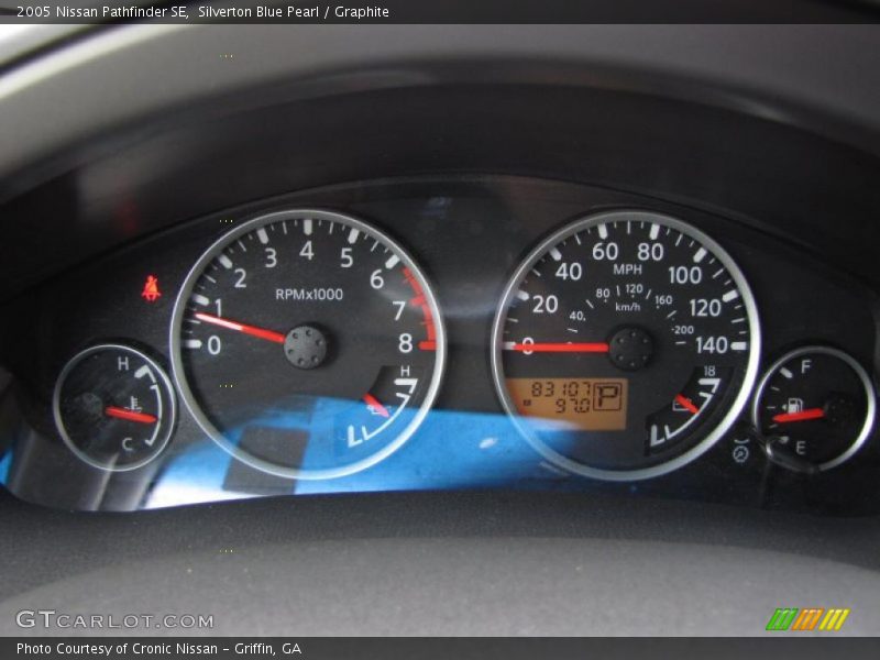 Silverton Blue Pearl / Graphite 2005 Nissan Pathfinder SE