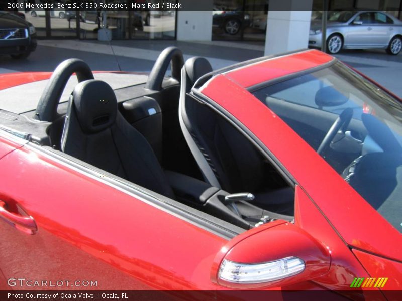 Mars Red / Black 2006 Mercedes-Benz SLK 350 Roadster
