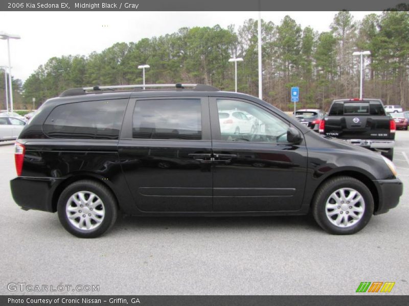 Midnight Black / Gray 2006 Kia Sedona EX