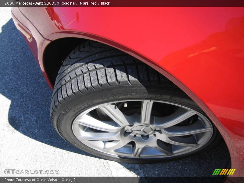 Mars Red / Black 2006 Mercedes-Benz SLK 350 Roadster