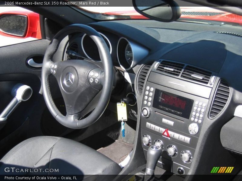 Mars Red / Black 2006 Mercedes-Benz SLK 350 Roadster