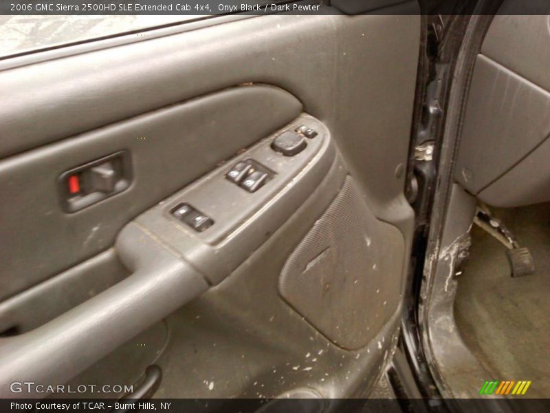 Onyx Black / Dark Pewter 2006 GMC Sierra 2500HD SLE Extended Cab 4x4