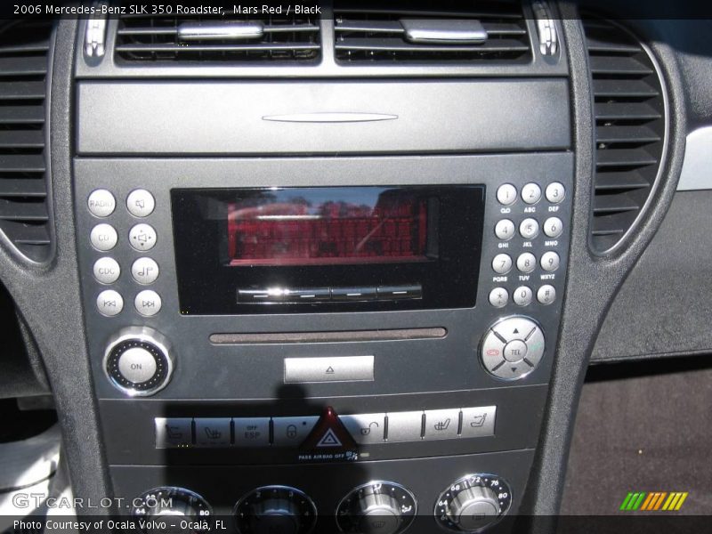 Mars Red / Black 2006 Mercedes-Benz SLK 350 Roadster