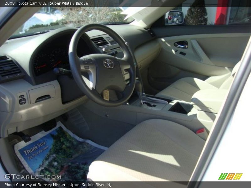 Super White / Bisque 2008 Toyota Camry LE