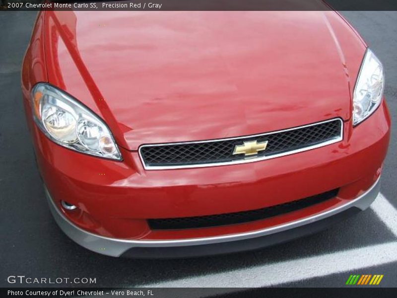 Precision Red / Gray 2007 Chevrolet Monte Carlo SS