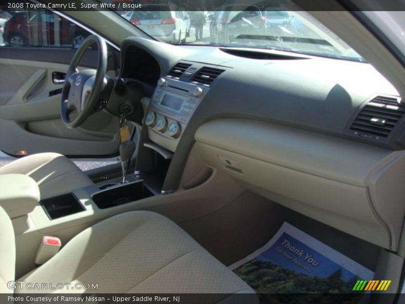 Super White / Bisque 2008 Toyota Camry LE