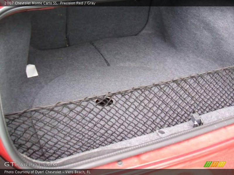 Precision Red / Gray 2007 Chevrolet Monte Carlo SS