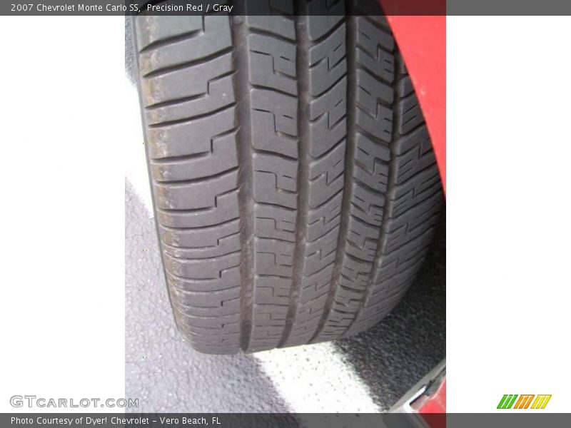 Precision Red / Gray 2007 Chevrolet Monte Carlo SS