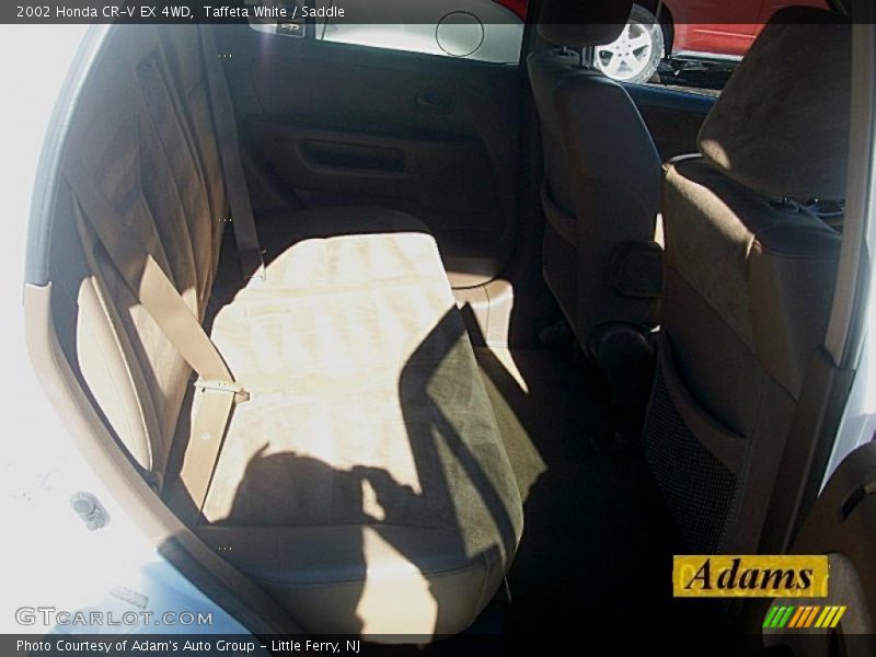Taffeta White / Saddle 2002 Honda CR-V EX 4WD