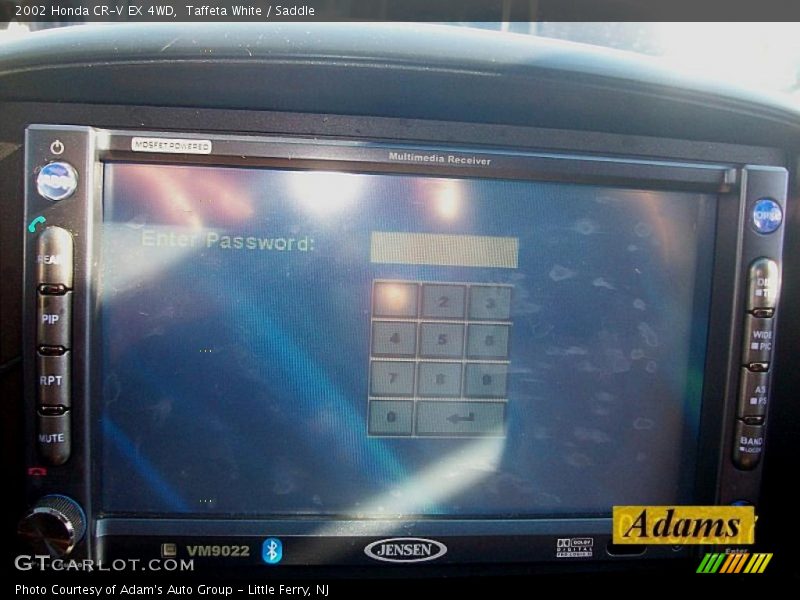 Taffeta White / Saddle 2002 Honda CR-V EX 4WD